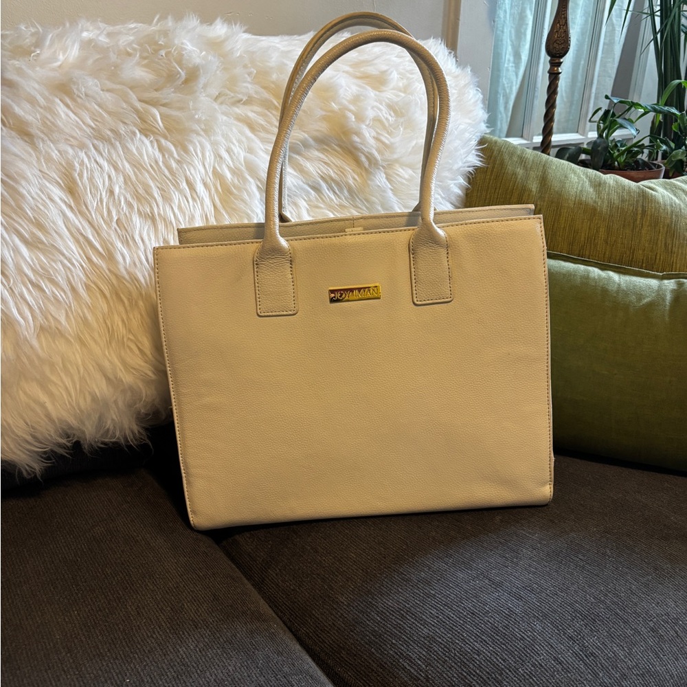 Joy & Inman Leather Tote Handbag